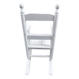 ZNTS Children's rocking white chair- Indoor or Outdoor -Suitable for kids-Durable 42338091