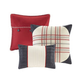 Full/Queen 6 Piece Herringbone Duvet Cover Set B035129174