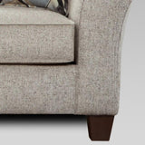 Camero Platinum Fabric Pillowback Loveseat T2574P195788