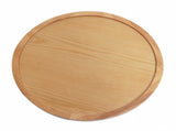 Round Solid Wood End Table,Natural N768P399823N