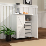 Rice door storage cabinet, exquisite craftsmanship to create, strong and durable, large capacity W3062P289218