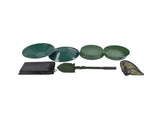 23-Piece Gold Prospecting Equipment 50 In. Folding Sluice Box Gold Panning Kit for Gold Prospectors 81212698
