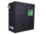 LY-120*60*180 Home Use Dismountable Hydroponic Plant Grow Tent with Window Black 30595919