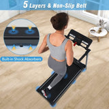 ZNTS NEW Folding Treadmills Walking Pad Treadmill for Home Office -2.5HP Walking Treadmill With Incline MS312896AAB