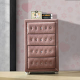 Pink 4-Drawer Chest B062P209049
