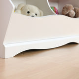 Bookcase/Footboard, White finish B356P354497