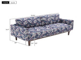 Modern Style Loveseat Sofa 75.75" Sofa Couch 2-seater Sofa with Spacious Seating Area for Living N763P347228C