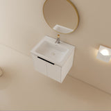 24 Inch Soft Close Doors Bathroom Vanity With Sink, Suitable For Small Bathroom W999125749
