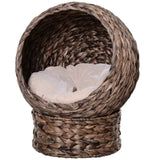 19.75" L x 16.5" W x 23.5" H cat bed with upholstered, cat basket bed cat house 62805629