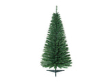 Green 5' Slim Artificial Pencil Christmas Tree, 294 Realistic Branch Tips with Sturdy Plastic Stand 55348583