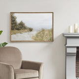Abstract Landscape Framed Canvas Wall Art B03599418