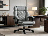 Massage Office Chair, 400lbs Capacity Desk Chair with Heat, Adjustable Headrest, Reclining & 72886249