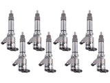 8x Fuel Injectors 0445120027 Fits for 2004.5-2005 GM Chevrolet Silverado Sierra 3500 6.6L Duramax 70730215