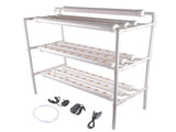 Floor Standing Hydroponics Growing Planting System Kit, Soilless Cultivation PVC Pipes for Gardening 41274413
