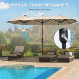 Outdoor beach umbrella /Double-sided Umbrella 92761908