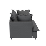 37" Oversized Single Seat Sofa Module for Modular Sectional Sofa,Wide Seat Chenille Armchair with N723P189877E