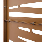 Outdoor & Indoor Privacy Metal Privacy 76" H48" W, Freestanding Decorative Privacy W465P193229