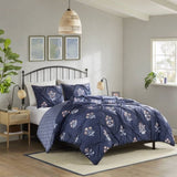 King/Cal King 3 Piece Pintuck Duvet Cover Set B035P217808
