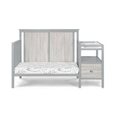 Connelly 4-in-1 Crib and Changer Combo Gray/Rockport Gray B022P204835