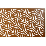 Outdoor & Indoor Privacy Metal Privacy 76" H48" W, Freestanding Decorative Privacy W465P193283