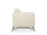 Malaga Cream Top Grain Leather Sofa B2726P498542