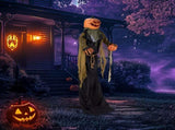 7ft Pumpkin Halloween Standing Decoration 92364937