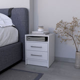 Eastover Nightstand 2.0 in melamine with two drawers B128P227633