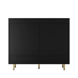 Sideboard,Shoe Cabinet with 4 Doors Large Modern Shoe Storage Organizer Cabinet with Adjustable W1321P179526