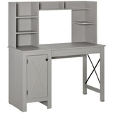 Computer Desk-Light Grey 55639837
