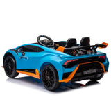 ZNTS Lamborghini Huracan Sto 24V Kids Electric Ride-On Drift Car: Speeds 1.86-5.59 MPH, Ages 3-8, Foam W1396P155010