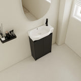 23" Freestanding Bathroom Vanity with Sink, Soft Close Doors W999P206107