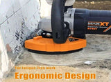 5 Inch Concrete Surfacing Grinder, 1500W 14A Motor, 7 Adjustable Speed Angle Grinder Kit with 30641062