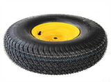 Set of 2 20x8.00-8 Lawn Mower Tires and Wheel Assembly, 4-Ply Tubeless Turf Tread Heavy Duty, 3.5" W1364P445940