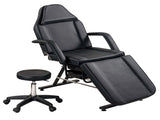 Massage Salon Tattoo Chair with Two Trays Esthetician Bed with Hydraulic Stool, Multi-Purpose 91317192