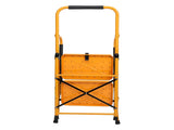Iron 2-step ladder with handrails ginger 79042191