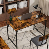 4 Piece Dining Table Set, Kitchen Table and 2 Chairs for 4 with Bench for Home, Kitchen, Living W578P150068