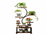 Plant Stand with Grow Lights, 8 Tiered Indoor Plant Shelf, 61" Tall Plant Stand for Indoor Plants W2641P199619