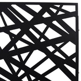 Outdoor & Indoor Privacy Metal Privacy 76" H48" W, Freestanding Decorative Privacy W465P193273