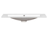 30" Single Bathroom Basin Sink, Vanity Top Only, 3-Faucet Holes, Resin WF316527AAK