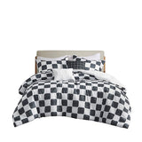 Full/Queen Checkered Comforter Set B035P203268
