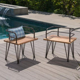 ZION INDUSTRIAL WOOD AND METAL CHAIR 60391.00