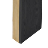 Mirod Elegant Console Table,Fireplace Design,Simple and Functional with High-Quality Wood Veneer Top N760P253329D