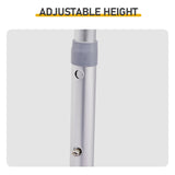 Outdoor Folding Camping Table with Storage Compartment, 4ft Portable Pinic Table with 3 Adjustable 31659243