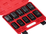 10pcs 6-Point Drive Deep Impact Socket Set Metric 22mm-24mm-27mm-41mm 50810871