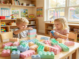 64 PCS Building Blocks Set for Toddlers 18 Months, BPA-Free PP Educational Construction Toys 78066149