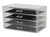 Acrylic 4 Tier Cosmetic and Jewelry Drawer Chest 52059604