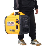 3500 Watt Portable Inverter Generator Gas Powered, EPA Compliant with CO SENSOR, Compact and W465P143533