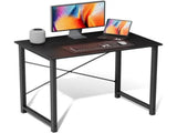 31" Computer Desk Gaming Table Home Office Writing Study Workstation with Sturdy Metal Frame, Black 78572332