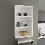 Eco 36" High Open 3-Tier Wall Cabinet, Wall Shelf, Storage Cabinet, Cube Shelf Bedroom, Office, B070P254760