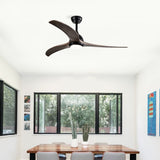 (Same SKU W1592P176977 ) 52" Ceiling Fan, Indoor Outdoor Ceiling Fan With Light with Remote Control, W1592P268338